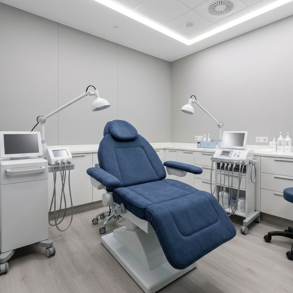 Profesjonalny gabinet zabiegowy w klinice medycyny estetycznej